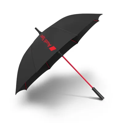Produktbild von Original Audi Sport Stockschirm, schwarz/rot, groß, Regenschirm Schirm
