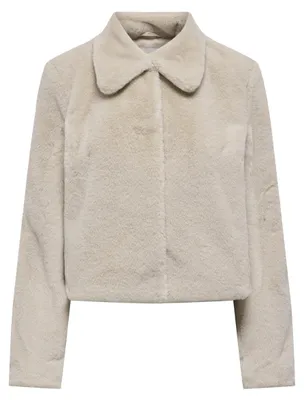 Produktbild von JDYMACY FAUX FUR JACKET OTW NOOS Moonbeam L