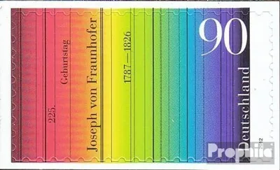 Produktbild von Briefmarken BRD (BR.Deutschland) 2012 Mi 2929 (kompl.Ausg.) selbstklebende Ausgabe postfrisch Joseph von Fraunhofer