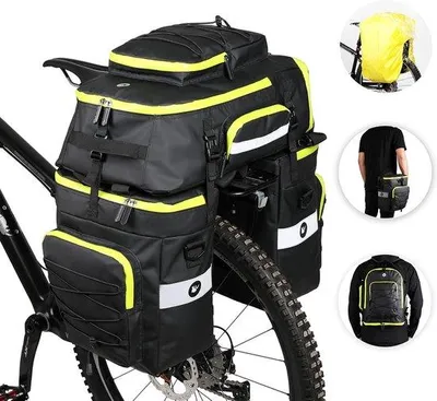 Produktbild von Famanu Gepäckträgertasche wasserabweisend und reißfest - 65 Liter