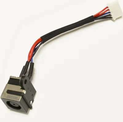 Produktbild von Netzteilbuchse Netz Lade Strom Buchse mit Kabel DC JACK Socket 8cm für Für Dell Inspiron 5420 7420