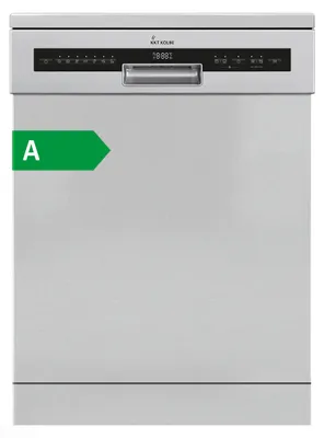 Produktbild von KKT KOLBE 60 cm Geschirrspüler Spülmaschine Freistehend, Unterbaufähig, Besteckschublade, LED-Beleuchtung, Automatische Türöffnung, Oberkorb höhenverstellbar, 7 Programme, 14 Maßgedecke, DW60FSE