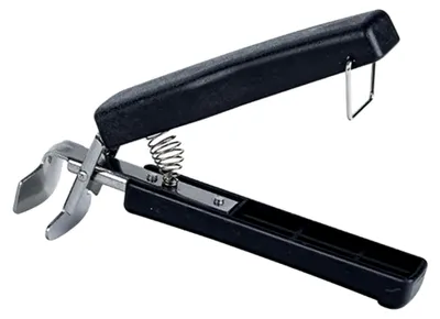 Produktbild von Edelstahl Schüsselclip mit Anti-Verbrühung Greifzange für heiße Teller und Schalen, hitzebeständig und rostfrei, multifunktionaler Küchenhelfer für Mikrowelle, Grill und Backofen, kompakt