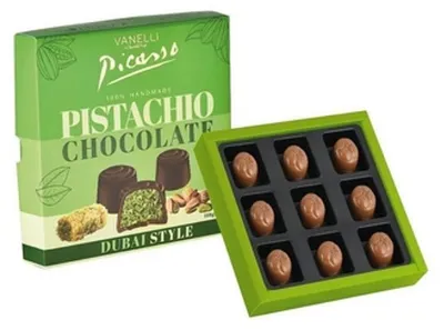 Obrázok produktu pre PICASSO Dubajská čokoládová bonboniéra, 108 g