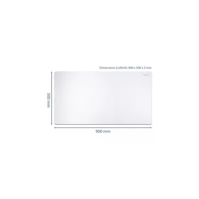 Zdjęcie produktu dla DELOCK Mauspad 900 x 500 x 2 mm weiß