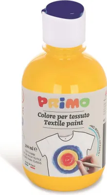 Produktbild von Textilfarbe Primo gelb 300 ml