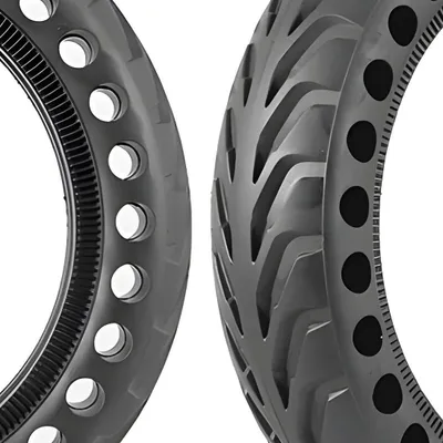 Obrázok produktu pre Pneumatika 8,5x2 Mogo 8,1/2x2' / 22x5 cm, celogumová pneumatika s voštinovou štruktúrou pre elektrické kolobežky / e-skútre / Xiaomi / M365