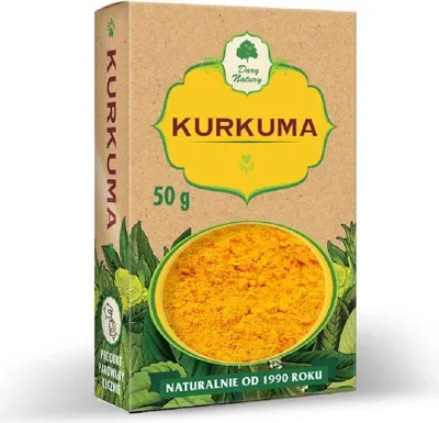 KURKUMA 50 g - DARY NATURY