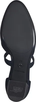 Produktbild von Tamaris Damen Pumps Kreuzriemen Blockabsatz Riemchenpumps 1-24414-41, Größe:41 EU, Farbe:Mehrfarbig