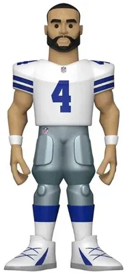 Zdjęcie produktu dla NFL Cowboys - Dak Prescott 12" edycja specjalna - złota figurka Funko