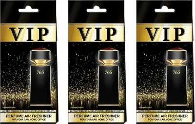 Produktbild von 3x Auto Duft VIP 765,Lufterfrischer Auto,Duftbaum auto,Auto zubehör,Duftspender