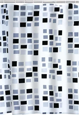 Produktbild von Ridder Duschvorhang Textil Stones 180x200 cm 140320