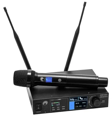 Immagine prodotto di OMNITRONIC UHF-601 Sistema microfonico wireless a 1 canale 520-554 MHz