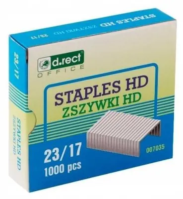 Produktbild von D.rect Heftklammern 23/17 für bis zu 150 Blatt