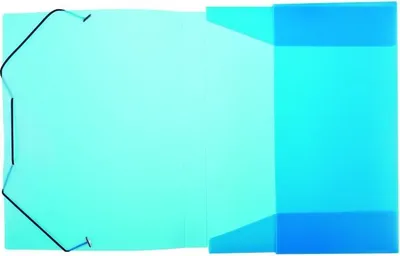 Produktbild von Heftbox / DIN A4 / aus PP / Farbe: transluzent türkis