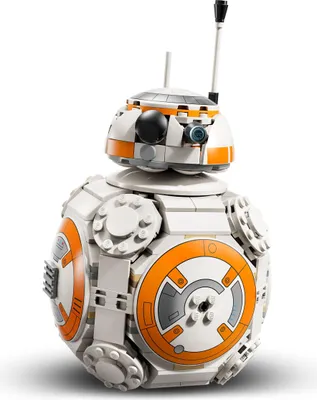 Produktbild von LEGO Star Wars 75452 Der Astromech-Droide BB-8 - Spielzeug mit drehbarem Kopf & rollendem Rad - DIY Deko fürs Schlafzimmer - Geschenk für Jungen & Mädchen ab 10 Jahren sowie Star-Wars-Fans