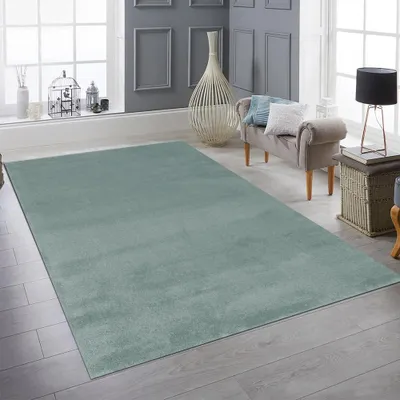 Obrázek produktu pro Koberec obyčejný moderní svěží měkký obývací styl mátově zelený velikost - 160 x 230 cm