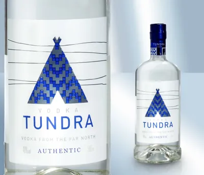 Produktbild von Wodka Tundra Authentic 40% Alc.0,5L