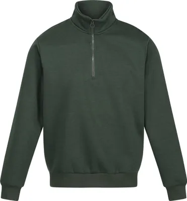 Produktbild von Regatta Professional - Sweatshirt mit kurzem Reißverschluss für Herren RG9461 (S) (Dunkelgrün)