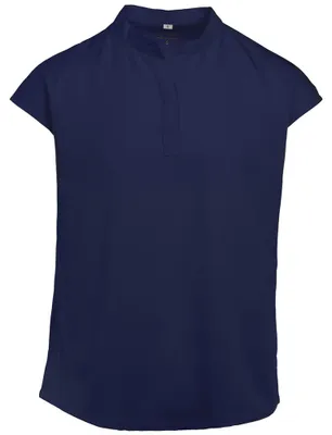 Produktbild von Blusen-Kasack, navy, S : S : navy : 72% Polyester 23% Viskose 5% Elasthan