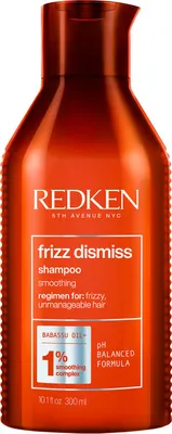 Produktbild von Redken Frizz Dismiss Shampoo Pflegeshampoo gegen gekräuseltes Haar 300 ml