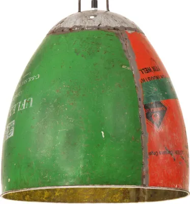 Produktbild von vidaXL Hängelampe Industrie-Stil 25 W Mehrfarbig Rund 42 cm E27