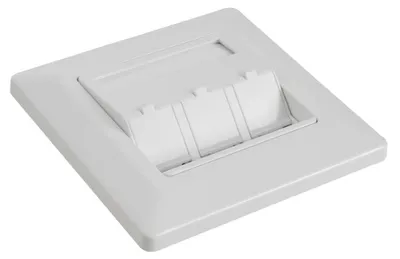 Immagine prodotto di Presa Solarix modulare per 3 tasti da incasso, bianco