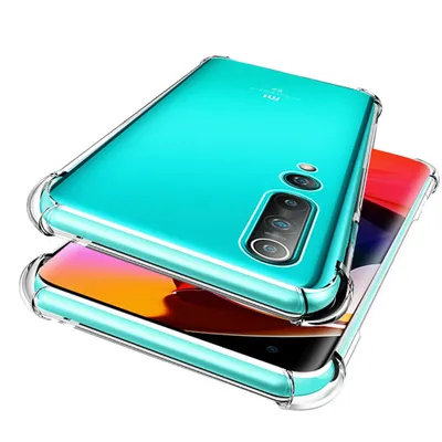 Immagine prodotto di Custodia Xiaomi Mi 10 Pro, paraurti trasparente in TPU morbido, custodia protettiva antiurto per Xiaomi Mi 10 / Mi 10 Pro
