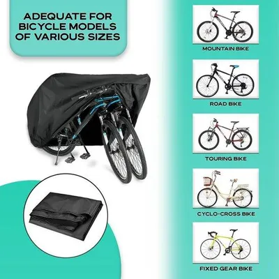 Produktbild von Famanu Fahrradhülle - Premium Schutz für 2 Fahrräder
