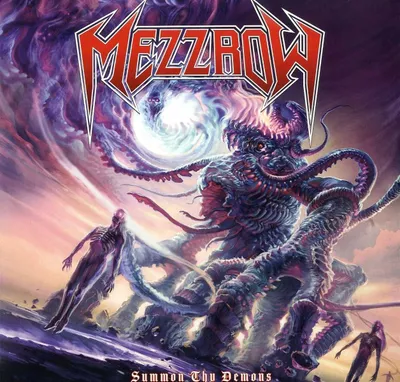 Produktbild von Mezzrow: Summon Thy Demons (180g) (Limited Edition) (Clear/Purple Marbled Vinyl) - - (Vinyl / Pop (Vinyl))