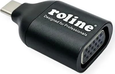 Produktbild von ROLINE Display Adapter USB Typ C - VGA