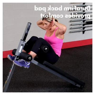 Produktbild von Bauchtrainer GAB-60 mit V-förmigen Griffstangen, Aufstiegshilfe und gepolsterten Handgriffen, 97x69x135 cm (LBH)