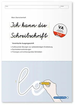 Produktbild von Ich kann die Schreibschrift - Vereinfachte Ausgangsschrift - Übungsheft zu den Buchstabenverbindungen