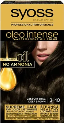 Obrázek produktu pro Syoss Oleo Intense Farba do wlosw Gboki brz 3-10