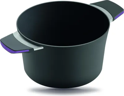 Obrázek produktu pro Gastrolux Squalit Indukční hrnec včetně poklice - 4,0 l - 20 cm - fialový 37400V