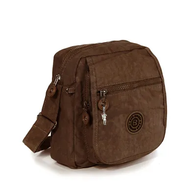 Image de Bag Street sac à main femme sac marron nylon 20x22x10 D2OTJ218N