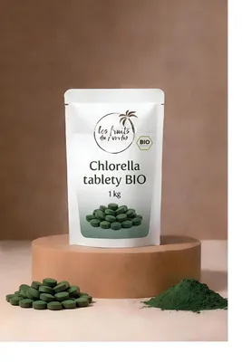 Obrázek produktu pro Chlorella tablety BIO 500mg 125 g LES FRUITS DU PARADIS
