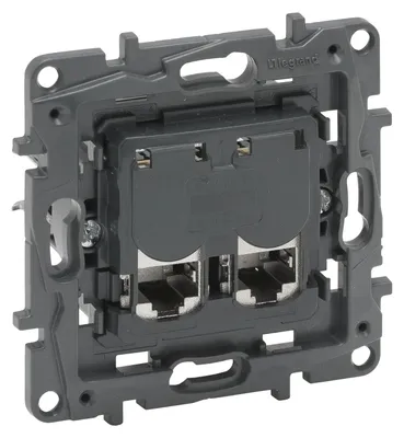 Obrázok produktu pre Legrand Niloe Step vložka do dátovej zásuvky 2Xrj45 Cat6 Stp 864049