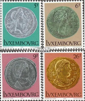 Produktbild von Briefmarken Luxemburg 1979 Mi 981-984 (kompl.Ausg.) postfrisch Kulturserie