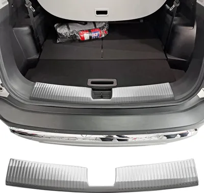Produktbild von Ladekantenschutz Edelstahl innen matt passend für Nissan X-Trail | T33 | BJ ab 2021>