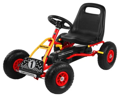 Image de KETTLER KETTCAR RETRO, Couleur:Rot