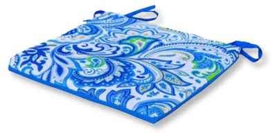 Image de Lot de 4 Galettes de Chaise 35x35x3 cm motif Arabesque