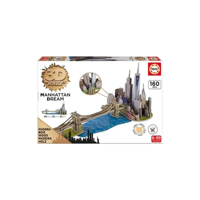 Immagine prodotto di EDUCA Puzzle 3D Manhattan 160 pezzi