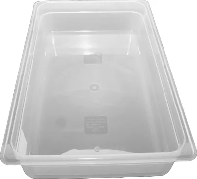 Produktbild von 1 Stück GN-Behälter 1/1 100 mm aus Polypropylen Transparent Gastronormbehälter