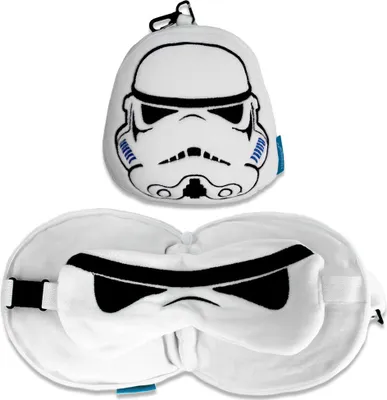 Zdjęcie produktu dla Maska do spania Star Wars jako poduszka podróżna "Stormtrooper"