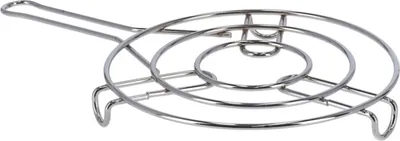Produktbild von TOPFUNTERSETZER Ø19,5cm mit Griff Metall Topfgitter Pfannenuntersetzer Pfannen Topf Untersetzer Unterlage 47