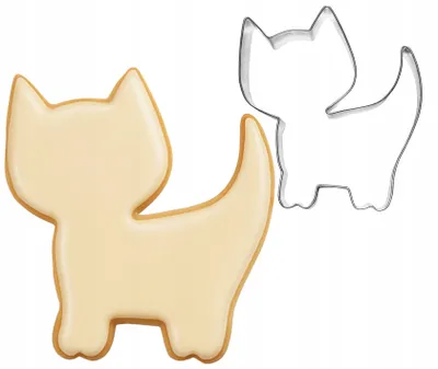 Produktbild von EkoForemki Katzen-Ausstecher Keksform für Plätzchen & Deko