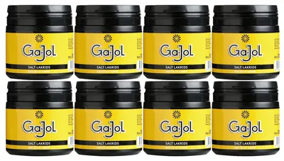 Produktbild von 8x Ga-Jol Salt Lakrids gelb 100g