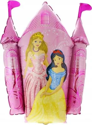 Productafbeelding van Folieballon 14" met het thema "Prinsessenpaleis"