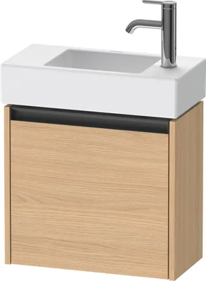 Produktbild von Duravit Ketho.2 Wastafelonderkast 48,4x23,8x44 cm Mat Natuur Eiken